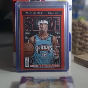 Got Em&apos; Ja Morant Slam Insert from that NBA Hoops 2020/2021 Blaster Box *9/8/21