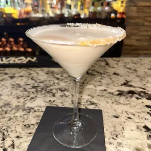 Salted caramel martini