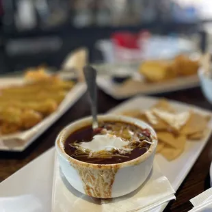 Smoked Sausage Chili Cup