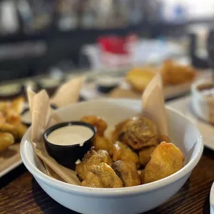 Deep Fried Mushrooms