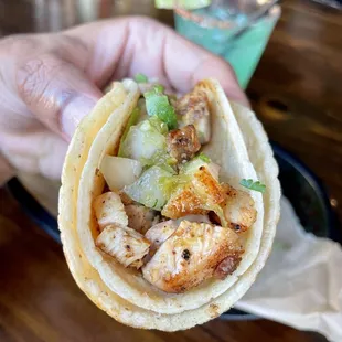 Chicken Taco. Dinner 3/30/2023