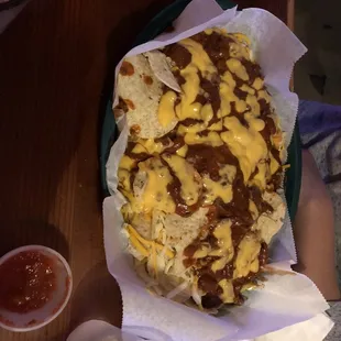 Chili Cheese Nachos.