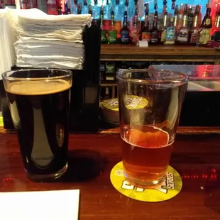 Helltown Porter, long trail cranberry goose