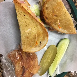 Corned beef on rye with slaw and Russian dressing