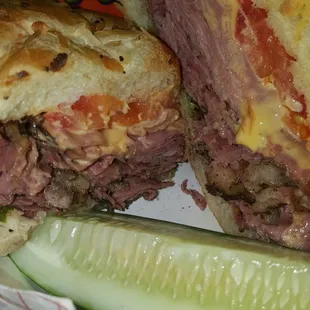 #15 Minus sauces plus lettuce &amp; tomato. Complimentary chips for being a 1st time customer. Great customer service. Nice sandwich.