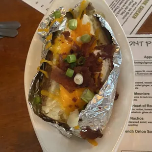 Loaded baked potato