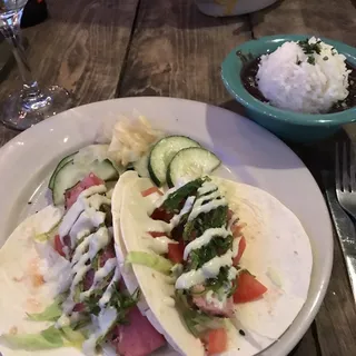 Blackened Tuna Tacos