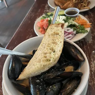 Mussels Meuniere