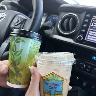 Vanilla almond latte