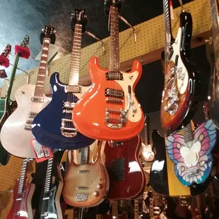 Some new Mosrite style Danelectros!