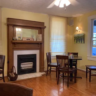 The main dining area