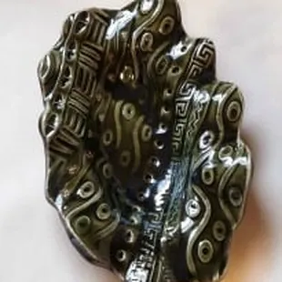 Wave Bowl made by Customer in Make your own Pottery Class