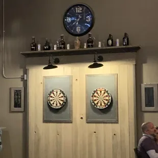 Darts (not in use I assume because of COVID but will be fun when life returns to &quot;normal&quot;)