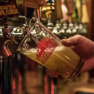 Rotating craft beer tap