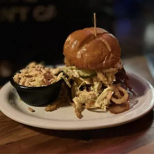 The BBQ Sandwich Guy Fieri ate - worth it!!