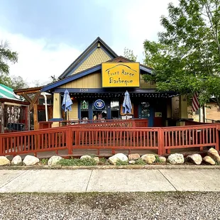 Restaurant Exterior and Patio
