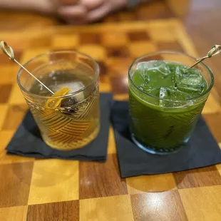 Cocktail and mocktail