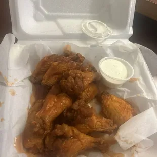 It was what I was looking for. Great service and wings.