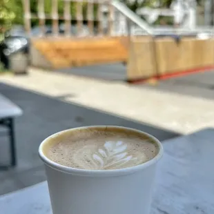 Yummy cappuccino