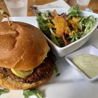 FSC Black Bean Burger Lunch