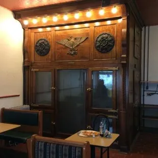 the interior of a restaurant