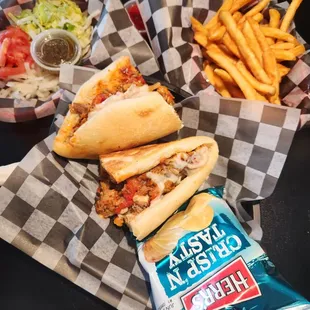 Chicago Cheese Steak!!