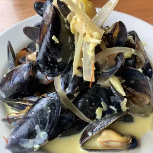 Saffron Mussels