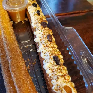 Traditional and Tiramisu Churros