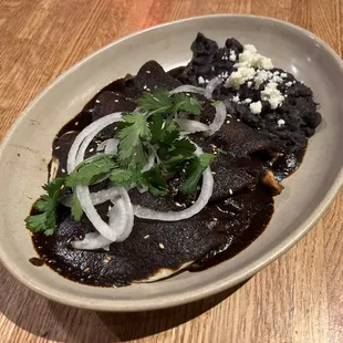 Red Mole Enchilada