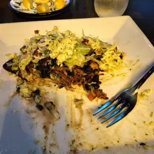 Patacon con carnitas