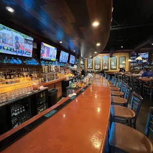 Bar area - arrived right before the Happy Hour