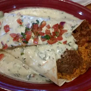 Chunky burrito