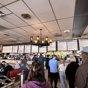 Ordering line and counter