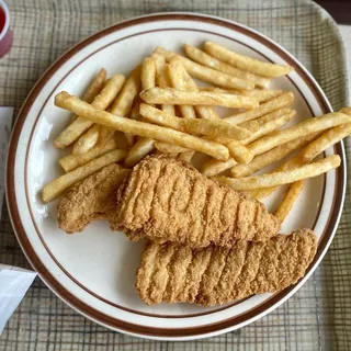 Chicken Strips with Fries