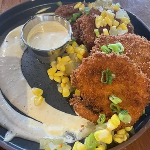 Fried green tomatoes