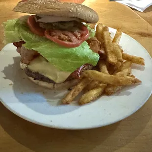 Maverick burger was excellent!