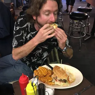 Burgers are more than a handful!!!