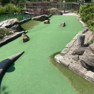 1st hole