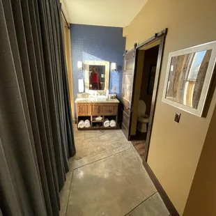 Sink with Bathroom to the right