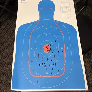 Shooting target
