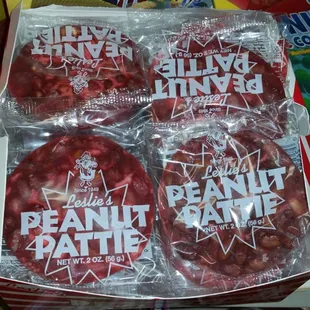 I couldn&apos;t find peanut brittle to celebrate National Peanut Brittle Day... Hmmm... will a peanut pattie work???