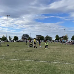 The referees all do a great job communicating with the coaches and the players.