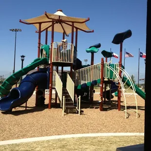 Playground in front of the restrooms