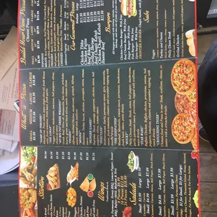 Updated prices menu.