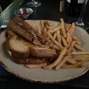 Terrific "Grown Up" grilled cheese