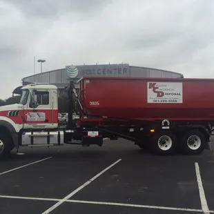 Truck at AT&amp;T Center, more information about this coming soon.......pretty good stuff!  Thanks for your support.