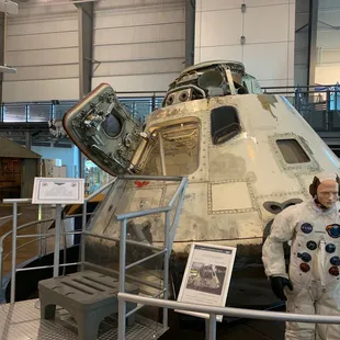 The Apollo 7 Command Module. History!