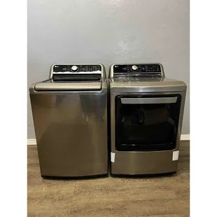 LG 5.5 Cu. Ft. Washer WT7400CV/01 &amp; 7.3 Cu. Ft. Gas Dryer DLG7401VE
$1,899.99 - 2 YEAR WARRANTY
