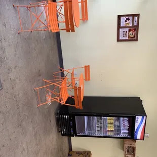 Interior of restaurant