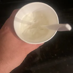 Junk cookie dough frost.